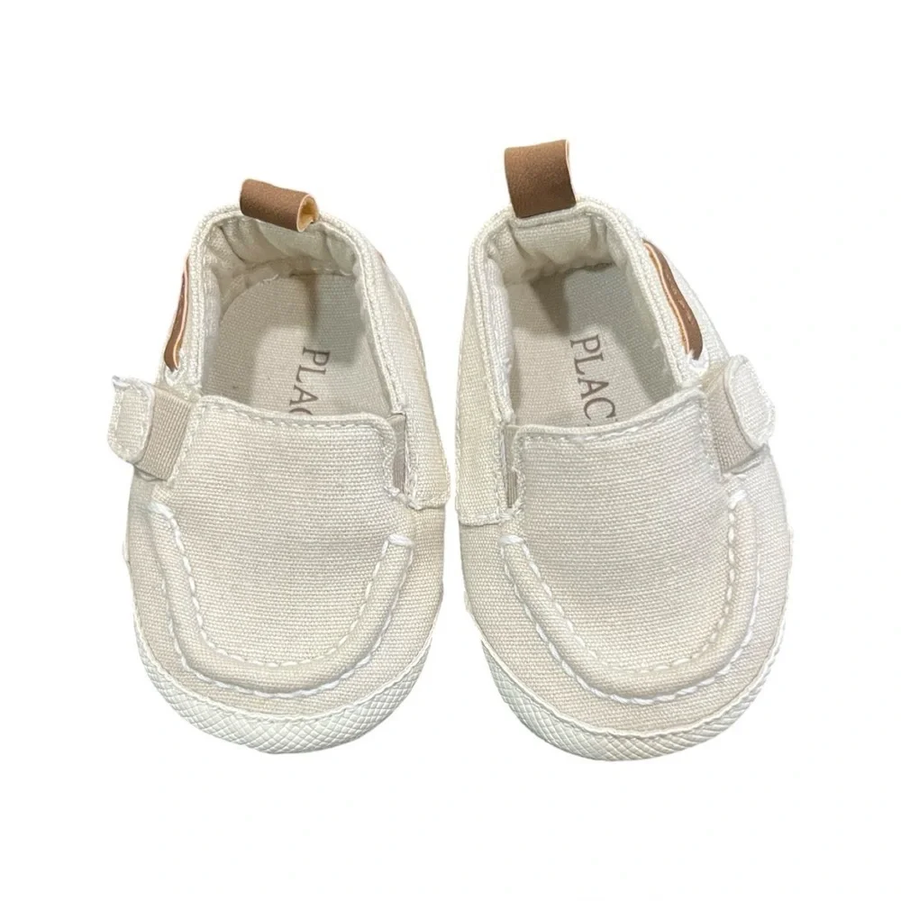 Baby Boys Slip On Boat Shoes - Gray